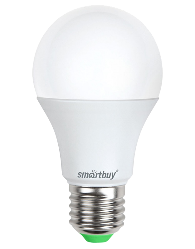 Лампа LED A60 Smartbuy, Е27, 11 Вт / 90 Вт, 4000 К, холодно-белая