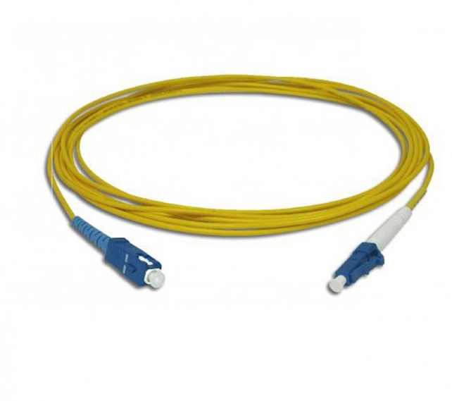 Патчкорд оптический LC/UPC-SC/UPC SM, 3 м