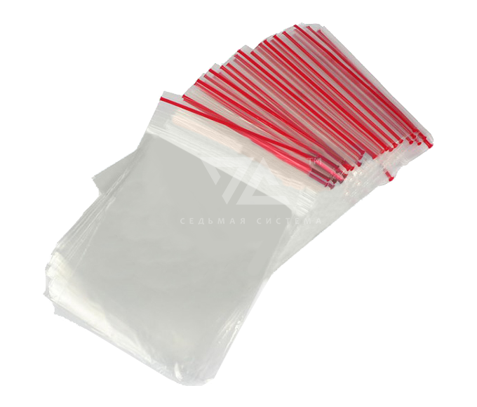 Пакеты с замком типа «Zip Lock» ПВД 15 х 22 см, 100 шт/упак