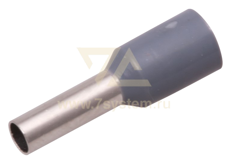 Наконечник штыревой втулочный CE040012 Rexant, серый, 100 шт/упак