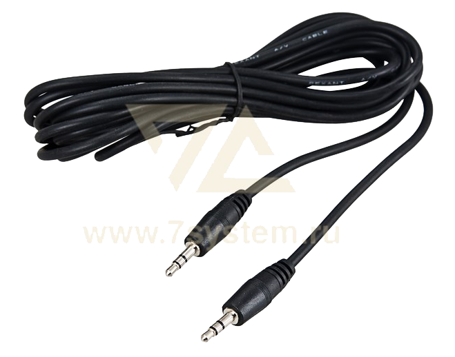 Шнур TRS(штекер) 3.5 мм - TRS(штекер) 3.5 мм SILVER Rexant, 1.5 м