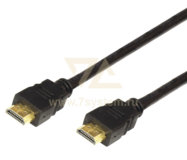 Шнур HDMI - HDMI GOLD Rexant, с фильтром, 1 м