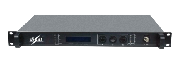 Передатчик оптический 1550 нм OT1550E-2-9M diSat, 2 x 9 дБм, SNMP, внешняя модуляция