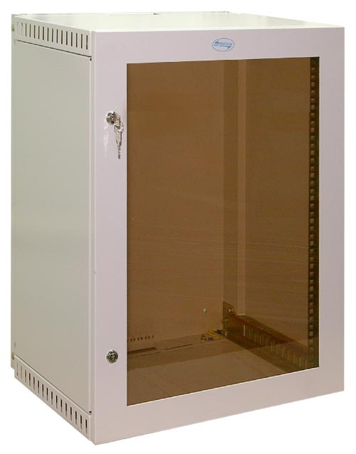 Шкаф настенный 19" 9U (450 х 560 х 600) дверь метал. Ижтехноком