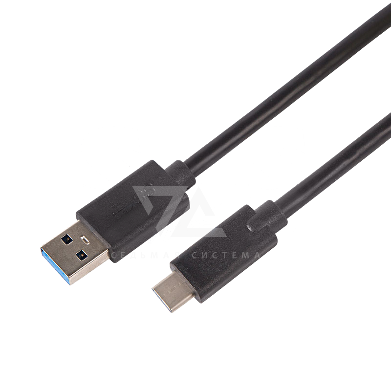 Шнур USB 3.1 С(штекер) - USB 3.0 (штекер) Rexant, 1 м