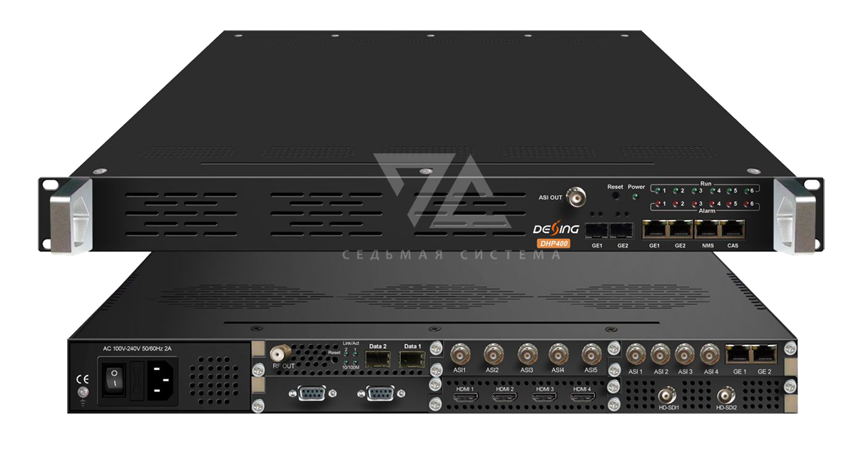 Шасси для станции DHP400A Dexing, второй порт GbE дуплексный