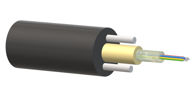 Кабель оптический X-Line ADSS, 8 волокон G.652, 1 кН