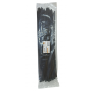 Хомут 400 мм x 5 мм X-Line, черный, УФ защита, 100 шт - 