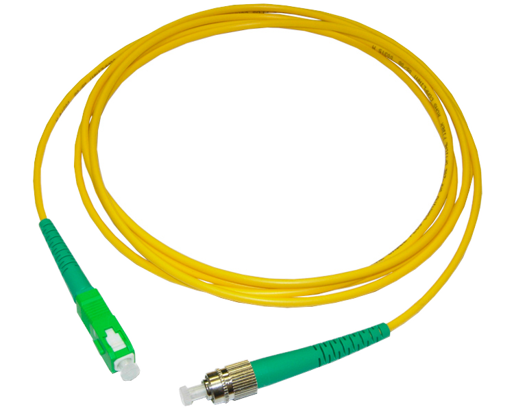 Патчкорд оптический FC/APC-SC/APC SM, 3 м